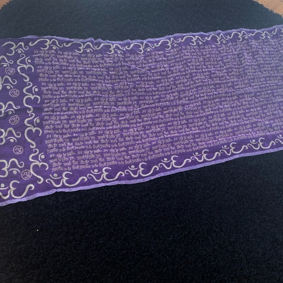 Indian reversible scarf or decoration - Picture 5 of 5